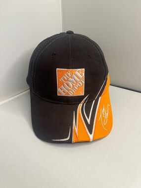 Vintage NASCAR Tony Stewart Home Depot Embroidered Hat Cap One Size OS Y2K 90s